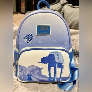 BNWT Star Wars Hoth Loungefly mini backpack